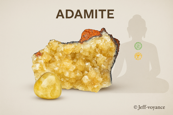 Une pierre rare pour rayonner : les vertus de l’adamite - Esoboutik Brest