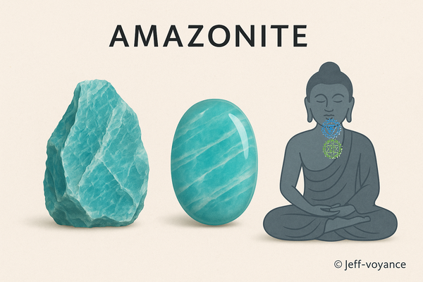 Amazonite : vérité, douceur et équilibre émotionnel - Esoboutik Brest