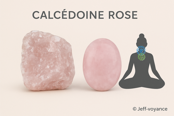 Comment utiliser la calcédoine rose au quotidien - Esoboutik Brest
