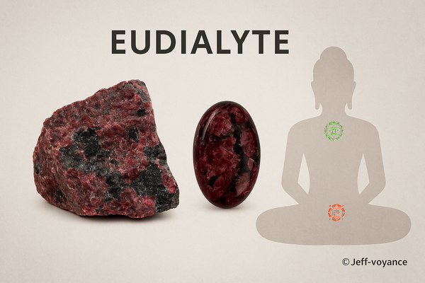 Eudialyte : une pierre rare pour traverser les bouleversements intérieurs - Esoboutik Brest