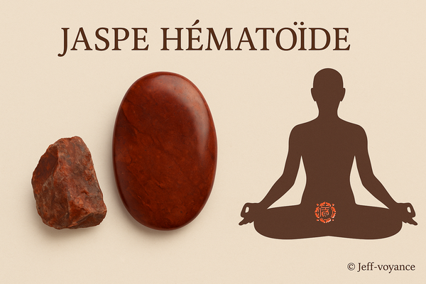 Le jaspe hématoïde, allié de la stabilité et de l’endurance - Esoboutik Brest