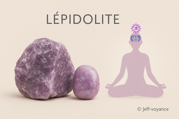Lépidolite – Une alliée précieuse pour apaiser l’âme et le mental - Esoboutik Brest Lépidolite : traverser les changements avec paix et équilibre Esoboutik Brest
