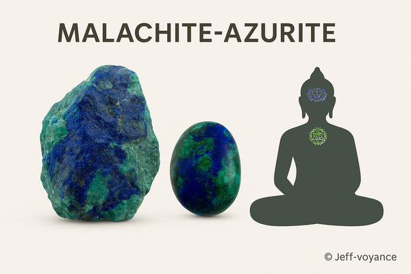 Malachite-azurite : vertus, usages et message subtil - Esoboutik Brest
