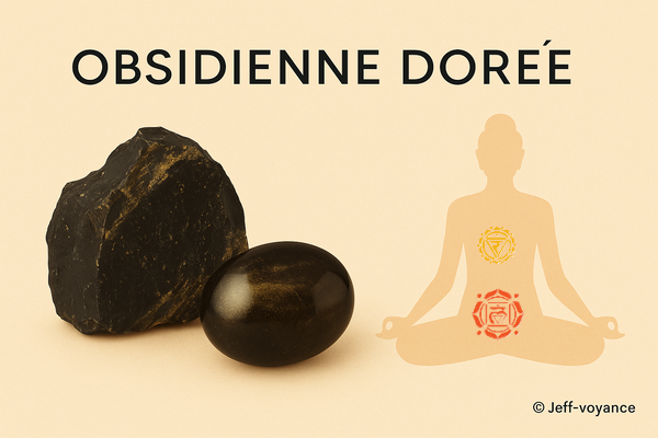Les bienfaits de l’obsidienne dorée : lumière sur l’ombre et force personnelle - Esoboutik Brest