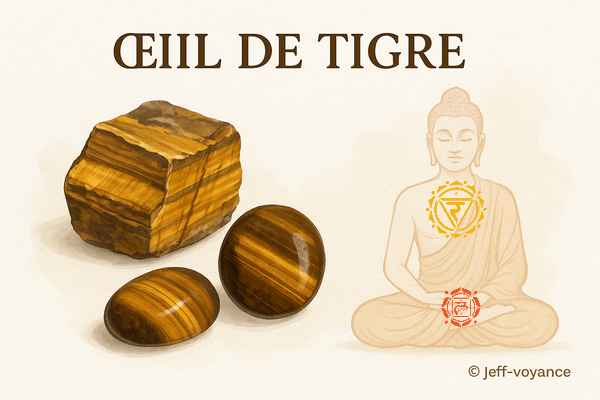 L’œil de tigre est une pierre de protection, de confiance et de clarté. Esoboutik Brest