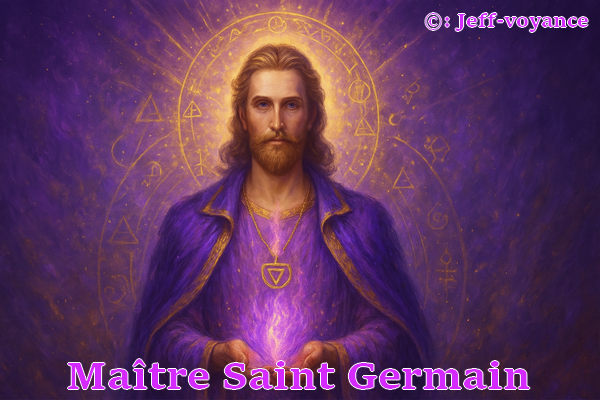 MAÎTRE SAINT-GERMAIN – guide de la transmutation, de la liberté et de la flamme violette